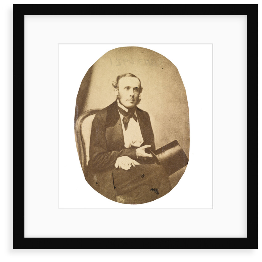 An unidentified male member of the Herschel Family. Fox Talbot Collection by Unknown