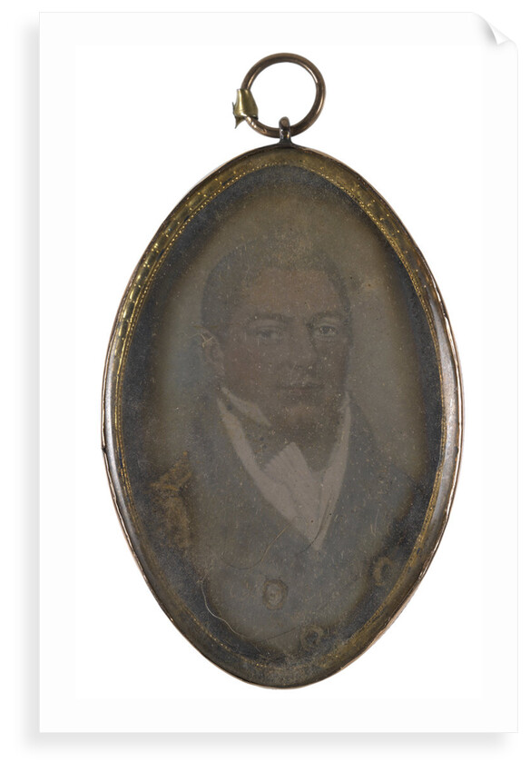 Portrait of Lieutenant Samuel Spencer, Royal Navy. Fox Talbot Collection by Unknown