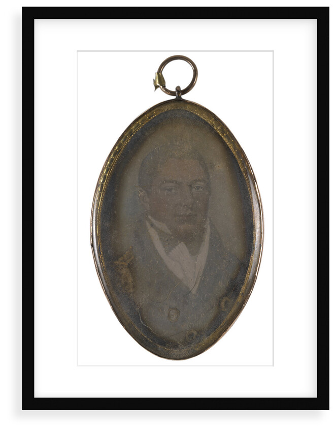 Portrait of Lieutenant Samuel Spencer, Royal Navy. Fox Talbot Collection by Unknown