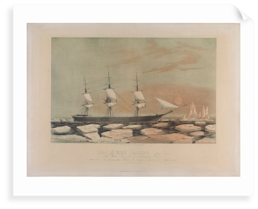 Clipper ship 'Red Jacket' by John R. Isaac
