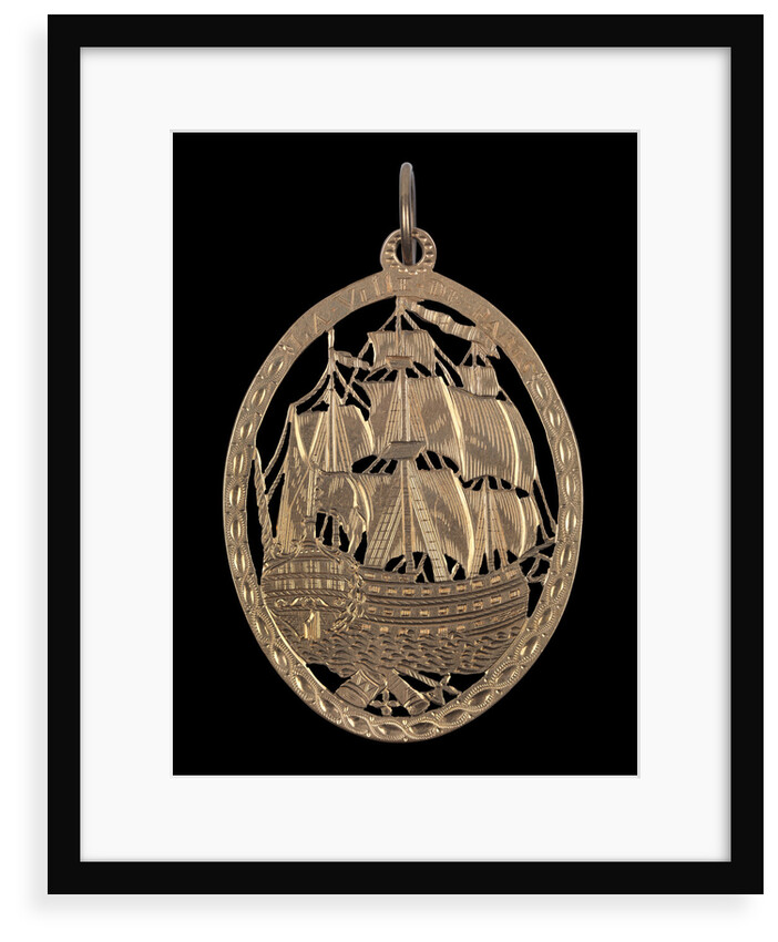 Badge commemorating the Battle of the Saints, 1782, obverse by Unknown