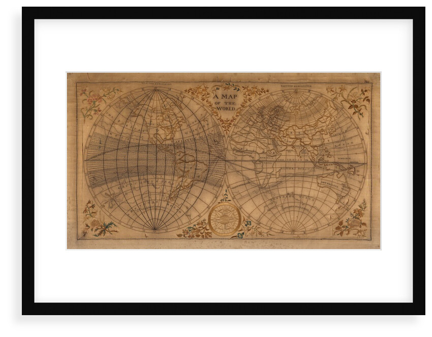 A Map of the World by Unknown
