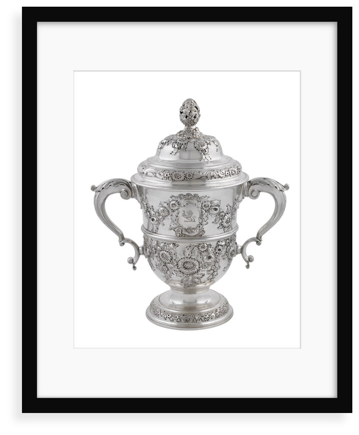 Two handled cup with cover by Unknown