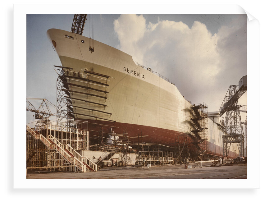 S.T.S 'Serenia' (1961), Under construcion, Unmarked Plate by Unknown