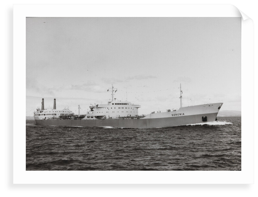S.T.S 'Serenia' (1961), Plate No:1 Sea trials by Unknown