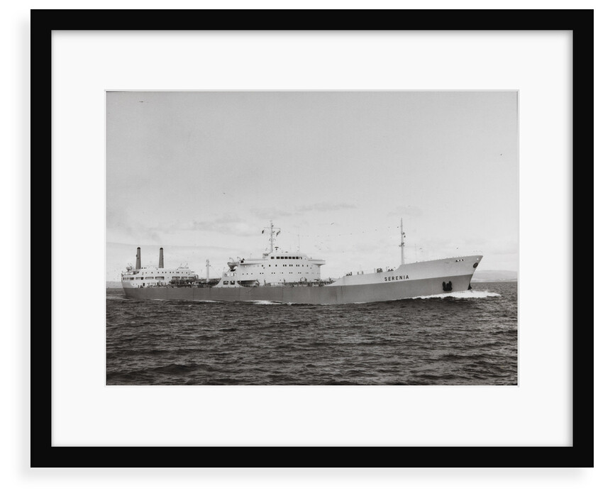 S.T.S 'Serenia' (1961), Plate No:1 Sea trials by Unknown