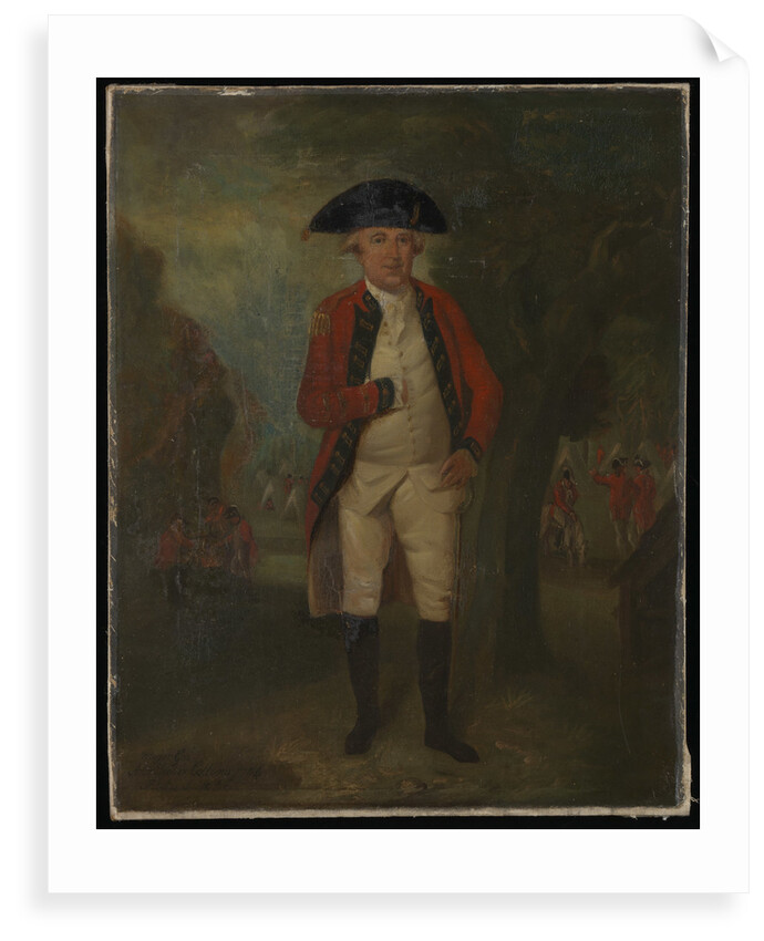 A portrait of Major-General Arthur Tooker Collins of the Marines in his full dress uniform by Anonymous