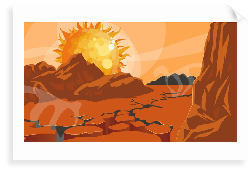 Mercury and the Sun by Anonymous