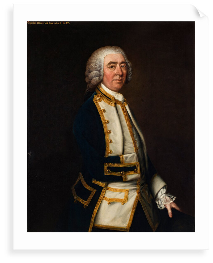 Captain Frederick Cornewall (1706-1788) by British School