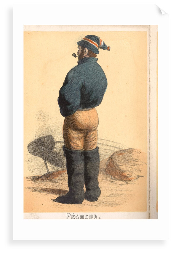 Souvenirs de Boulogne Sur Mer Book - Pecheuse au Marche by Unknown