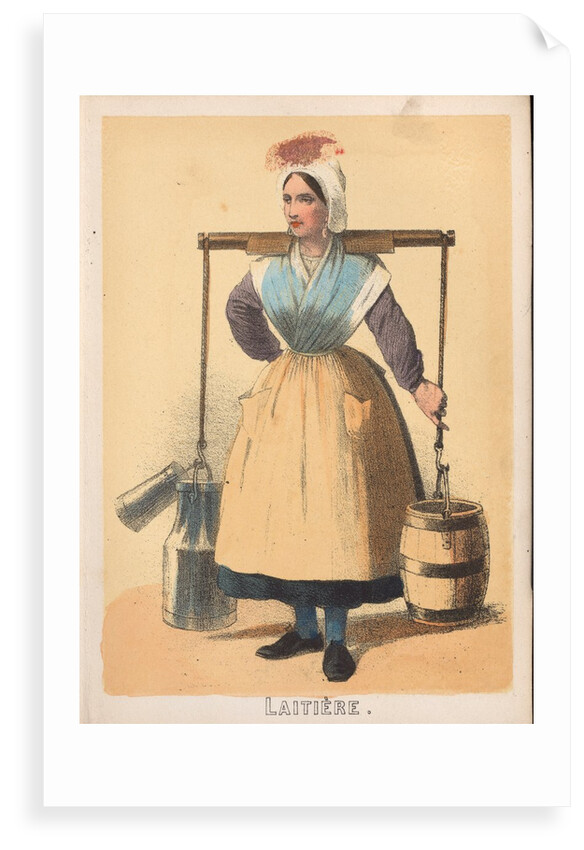 Souvenirs de Boulogne Sur Mer Book - Laitiere by Unknown