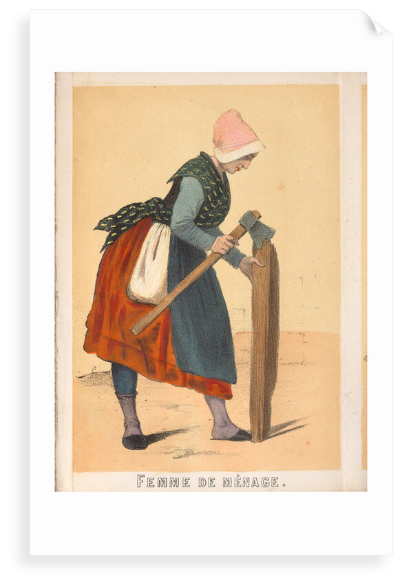Souvenirs de Boulogne Sur Mer Book - Femme de mange by Unknown