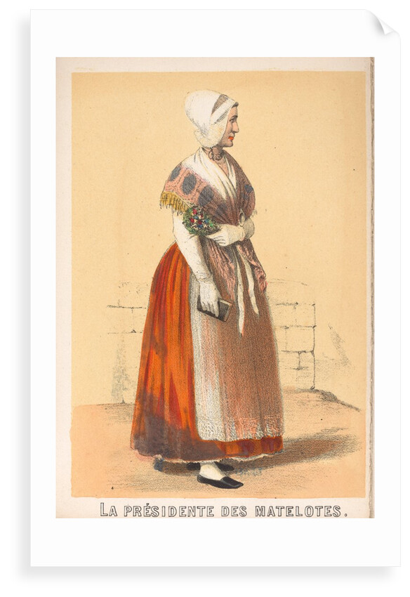 Souvenirs de Boulogne Sur Mer Book - La Presidente des Matelotes by Unknown