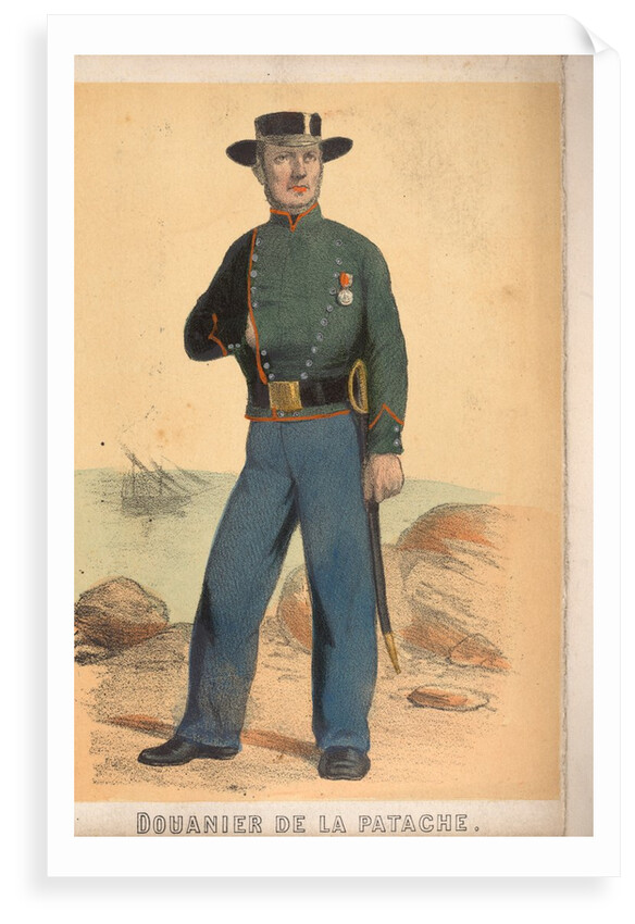 Souvenirs de Boulogne Sur Mer Book - Douanier de la patache by Unknown