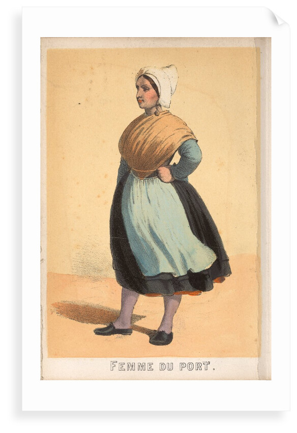 Souvenirs de Boulogne Sur Mer Book - Femme du Port by Unknown