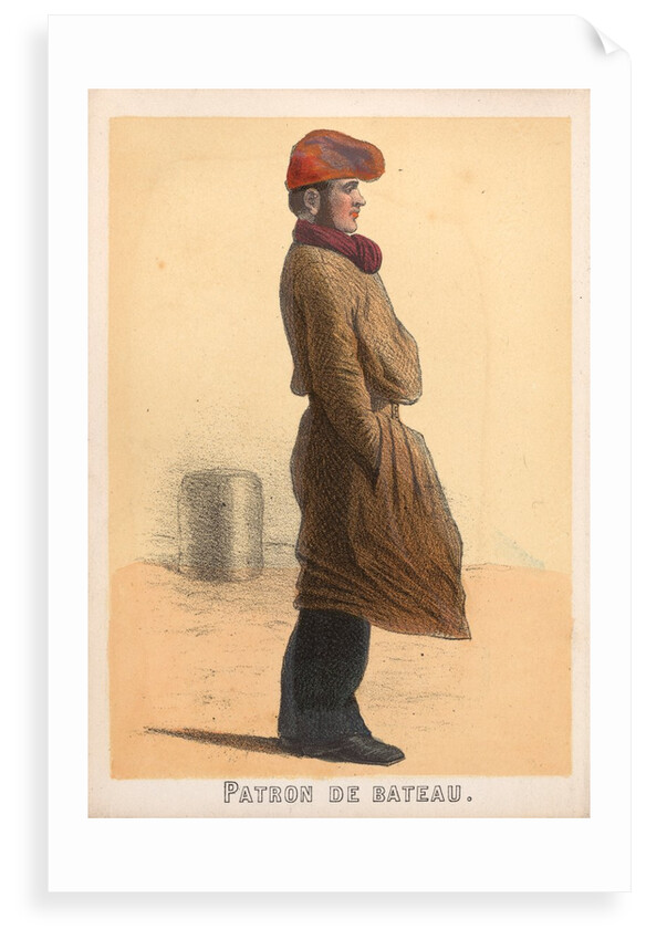 Souvenirs de Boulogne Sur Mer Book - Patron of the Bateau by Unknown