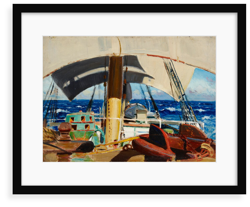 A deck scene by John Everett