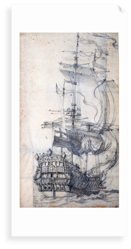 The 'Mordaunt' by Willem van de Velde the Elder