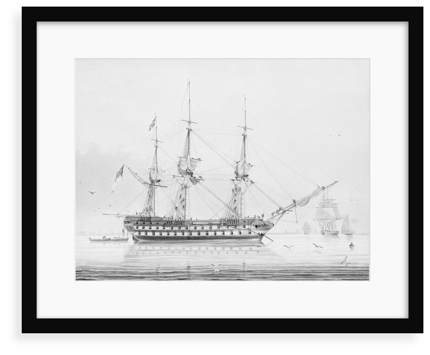 HMS 'Donegal' by George Pechell Mends