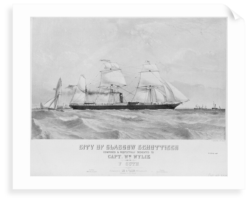 City of Glasgow Schottisch by F. Guth