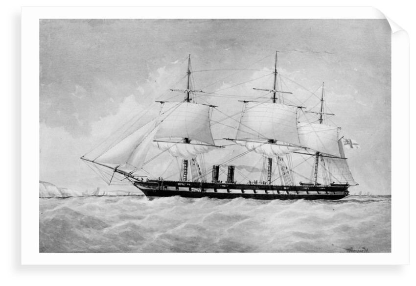HMS 'Mersey' Steam Frigate by A. Pearson