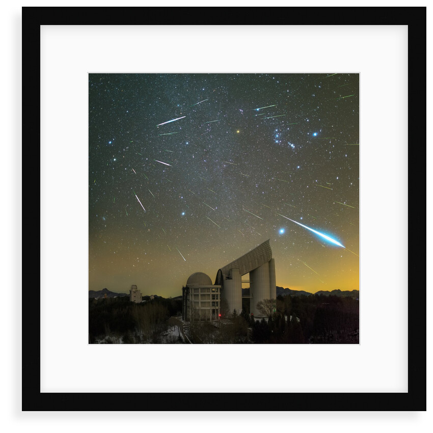 Geminids over LAMOST telescope by Yu Jun