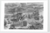 Sir Cloudisly Shovel in the Association with the Eagle, Rumney and the Firebrand, Lost on the Rocks of Scilly, October 22, 1707' by unknown