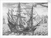'White Bear' commanded by Thomas Howard and involved in the defeat of the Spanish Armada of 1588 by Claes Jansz Visscher