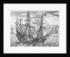 'White Bear' commanded by Thomas Howard and involved in the defeat of the Spanish Armada of 1588 by Claes Jansz Visscher