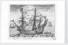 40-gun ship 'Lion' (1557, also known as 'Golden Lion') by Claes Jansz Visscher