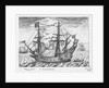 40-gun ship 'Lion' (1557, also known as 'Golden Lion') by Claes Jansz Visscher