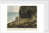 Picturesque views of the Diamond Rock: a lodgement under the rock on the south-west side by John Eckstein
