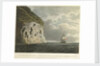 South east view of the Diamond Rock, with the cannon being hauled up from the 'Centaur' by the cable by Joseph Constantine Stadler