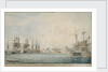 The conquest of the island of Curacoa by four frigates under the command of Sir Charles Brisbane by Charles Brisbane