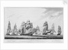 A British squadron off Madagascar by unknown