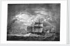 Victory... in the Gale that succeeded the Battle of Trafalgar,  the remains of... Nelson on board by Robert Dodd