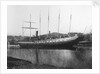 SS 'Great Britain' (Br, 1843) at Bristol, shortly after her launching in 1843 by W.H. Fox Talbot
