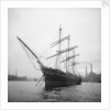 'Cutty Sark' (1869) at anchor by unknown