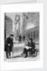 Greenwich pensioners in the Anson Ward, Greenwich Hospital, with figurehead of the old ship 'Centurion' by unknown