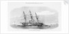 Naval sloop HMS 'Racer' aground on Ryde Sands, 1857 by Unknown
