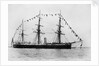 HMS 'Shannon' (1875) at anchor by unknown