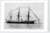HMS 'Shannon' (1875) at anchor by unknown
