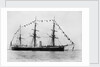 HMS 'Shannon' (1875) at anchor by unknown