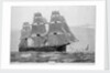 HMS 'Shannon' (1875) under way with full sail by Unknown