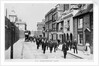 Newspaper print of The Marlborough Gate in Portsmouth dockyard by Cribb