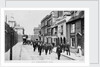 Newspaper print of The Marlborough Gate in Portsmouth dockyard by Cribb