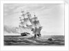 Representing an action with the Spanish Slave frigate 'Velos Passahera' captured by boarding by H.M. Ship 'Primrose' 6th September 1830 by William John Huggins