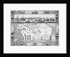 A Geometrical Plan, & North East Elevation Of His Majesty's Dock Yard, at Deptford, with Part of the Town &c by Thomas Milton; Pierre Charles Canot