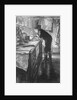 Commander CJ Wynne-Edwards R.N. navigating for a squadron at sea by Muirhead Bone