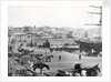 Circular Quay, Sydney, with the 'Cutty Sark' loading wool by unknown